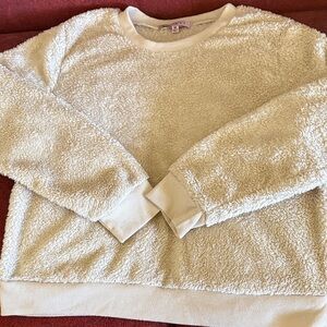 Crave Cream Textured Women Sweater